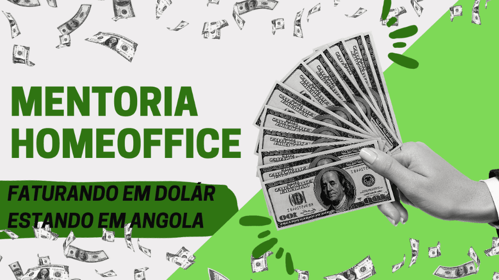 MENTORIA HOMEOFFICE- FATURE DE $100-$300 POR MÊS